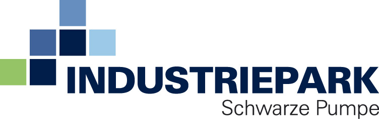 Logo des Industrieparks Schwarze Pumpe 