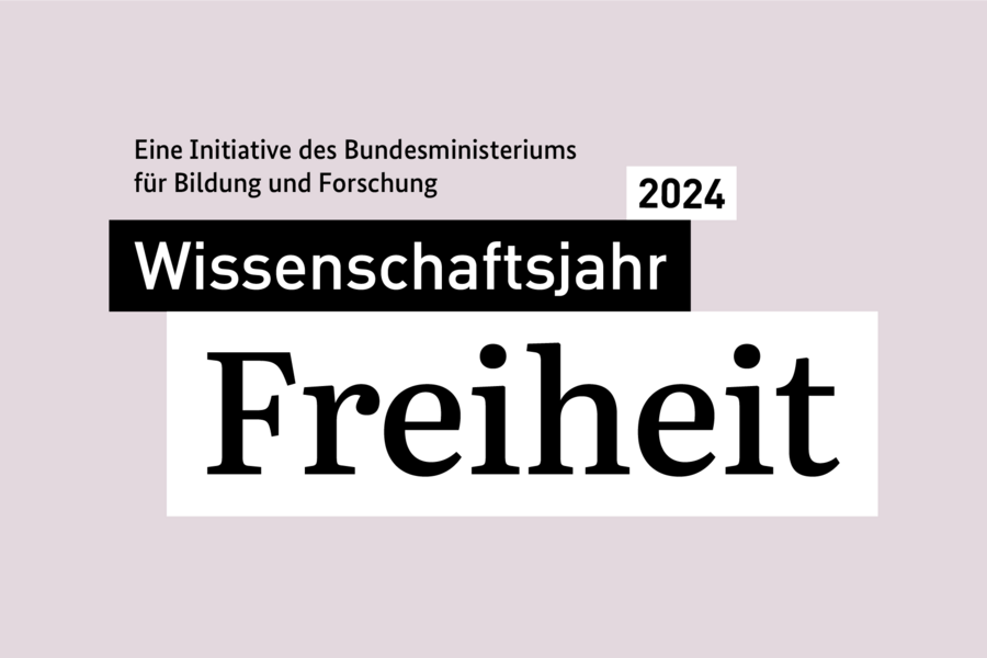 Wissenschaftsjahr 2024 Freiheit Logo 