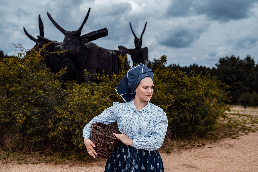 Frau in Tracht 